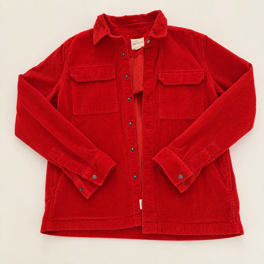 American Eagle Women’s Red Corduroy Jacket